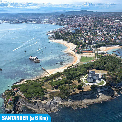 Santander (a 6 Km del camping)